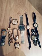 Mooi partij met origineel merk polsuurwerken allerlei, Sieraden, Tassen en Uiterlijk, Horloges | Antiek, 1930 tot 1960, Overige merken