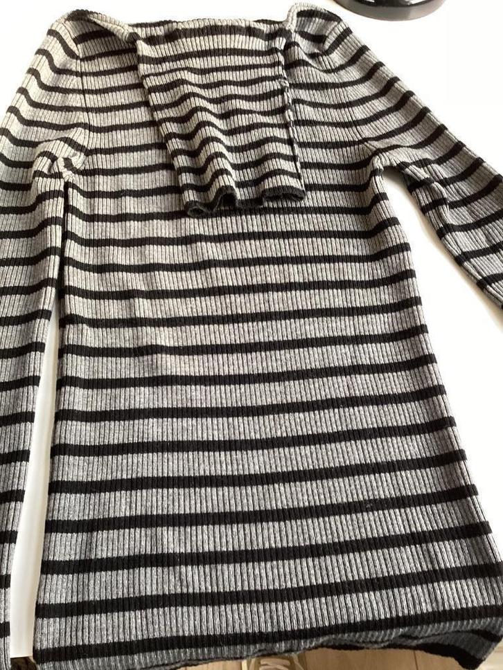 Mooie Wollen Trui DRYKORN Maat S Gestreept Coltrui, Kleding | Dames, Truien en Vesten, Zo goed als nieuw, Overige kleuren, Ophalen