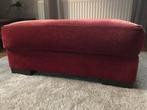 Hocker voetenbank of poef, Ophalen, Zo goed als nieuw, Rechthoekig, 50 tot 75 cm