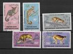 Centraal Afrikaanse rep. 1971 dieren, Verzenden, Overige landen, Gestempeld