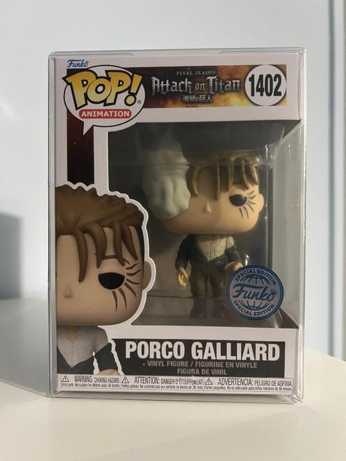 Funko POP! Attack on Titan – Porco Galliard #1402 (Special), Verzamelen, Poppetjes en Figuurtjes, Nieuw, Ophalen of Verzenden