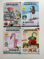 4 tijdschriften van Amigurumi (Aan de haak), Patroon of Boek, Ophalen of Verzenden, Zo goed als nieuw, Haken