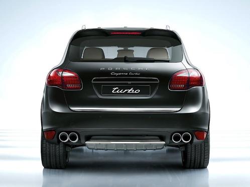 Porsche Cayenne Turbo uitlaat sierstukken., Auto-onderdelen, Uitlaatsystemen, Porsche, Nieuw, Ophalen of Verzenden