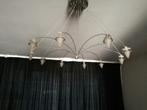 Woonkamerlamp / Plafondlamp  - chroom / glas, Ophalen, Gebruikt, Glas