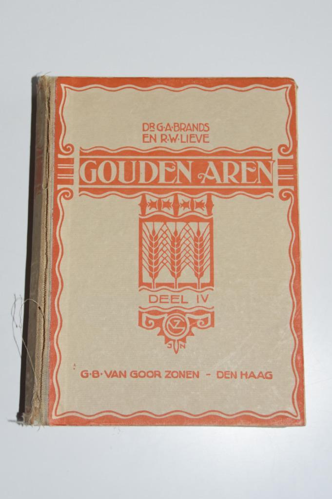 Gouden Aren Deel IV Brands Lieve Middeleeuwen Vaderland, Antiek en Kunst, Antiek | Boeken en Bijbels, Ophalen of Verzenden