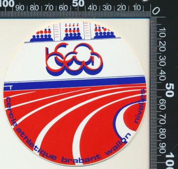 Sticker: Cercle Athletique Brabant Wallon - Nivelles beschikbaar voor biedingen
