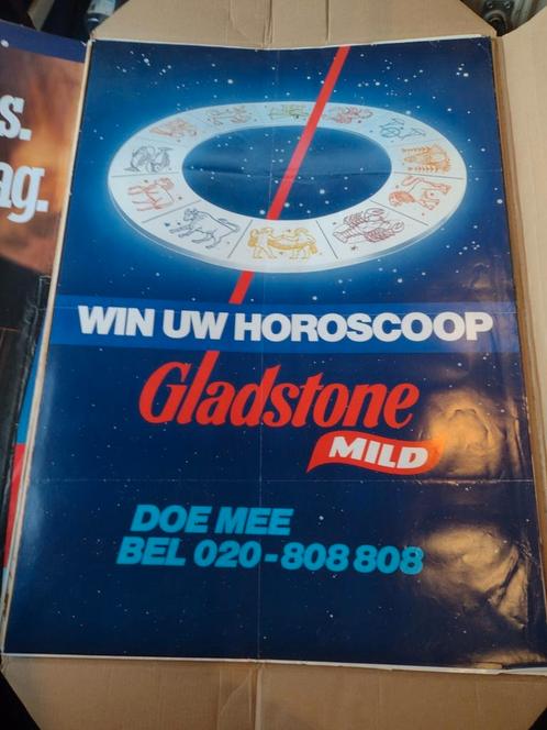 Oude sigaretten en shag reclame posters. Div. Merken., Verzamelen, Posters, Zo goed als nieuw, Reclame, A1 t/m A3, Rechthoekig Staand