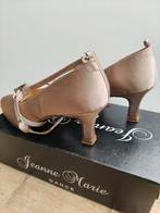 Jeanne marie 9001 nude satijn, maat 4,5 dansschoenen dans, Ophalen of Verzenden, Nieuw, Schoenen