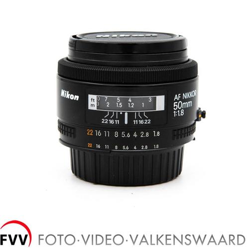 Nikon AF Nikkor 50 mm f/ 1.8 D, Audio, Tv en Foto, Fotografie | Lenzen en Objectieven, Gebruikt, Standaardlens, Ophalen of Verzenden