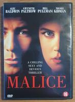 Malice (1993) - DVD, Cd's en Dvd's, Dvd's | Thrillers en Misdaad, Maffia en Misdaad, Ophalen of Verzenden, Zo goed als nieuw, Vanaf 16 jaar