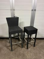 15 stuks Wicker Outdoor horeca terras barkrukken, Huis en Inrichting, Barkrukken, Ophalen, Kunststof, 5 krukken of meer, 60 tot 90 cm