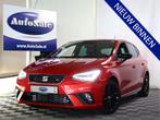 SEAT Ibiza 1.0 TSI FR VIRTUAL STOELVW LEDER/ALCTRA CRUISE '2, Auto's, Voorwielaandrijving, Zwart, 116 pk, Ibiza