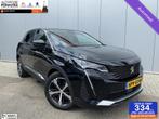 Peugeot 3008 1.2 PureTech Allure EAT8 AUTOM/LUXE HOOGZITTER, Gebruikt, 1199 cc, Leder en Stof, Zwart