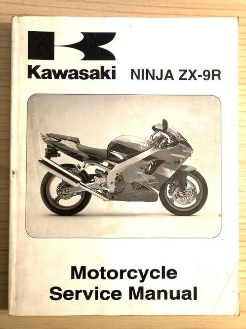 Kawasaki Ninja ZX-9R (ZX900-E1) 2000 Service Manual, Motoren, Handleidingen en Instructieboekjes, Kawasaki, Verzenden