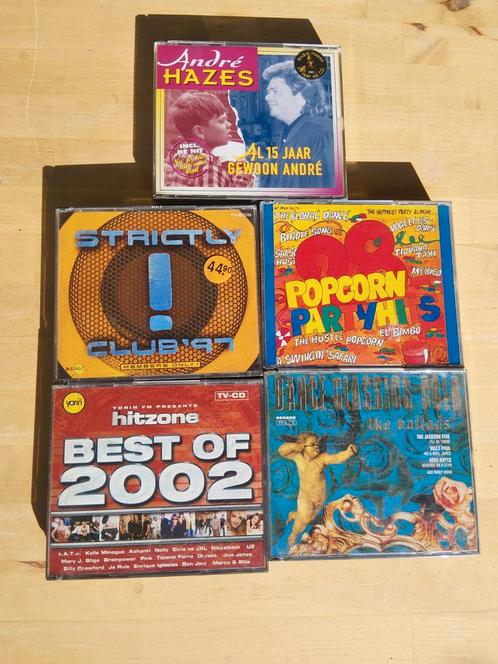 5 CD Box: André Hazes, Dance Classics, Popcorn & Meer, Cd's en Dvd's, Cd's | Overige Cd's, Gebruikt, Boxset, Ophalen