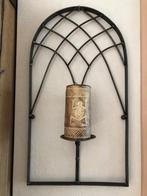 Brocante kandelaar nieuw  voor aan de wand, 55cmx30cm hxb, 50 tot 75 cm, Nieuw, Ophalen of Verzenden, Metaal