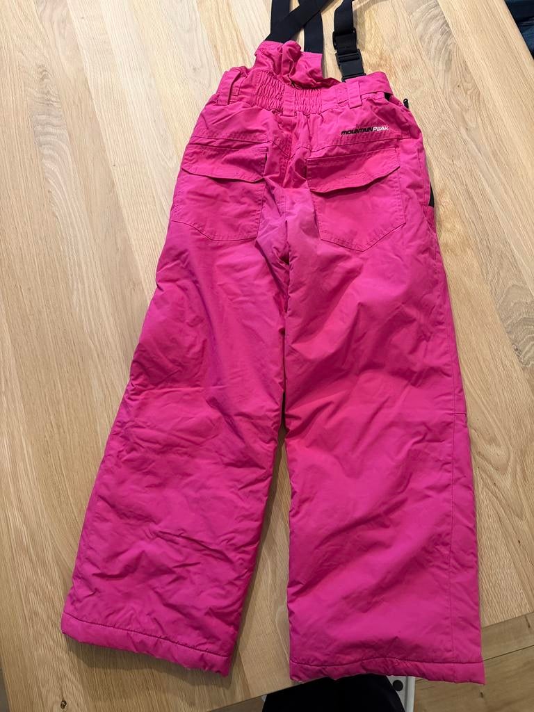 Roze skibroek Mountain Peak maat 138, Overige merken, Gebruikt, 100 tot 140 cm, Ophalen of Verzenden