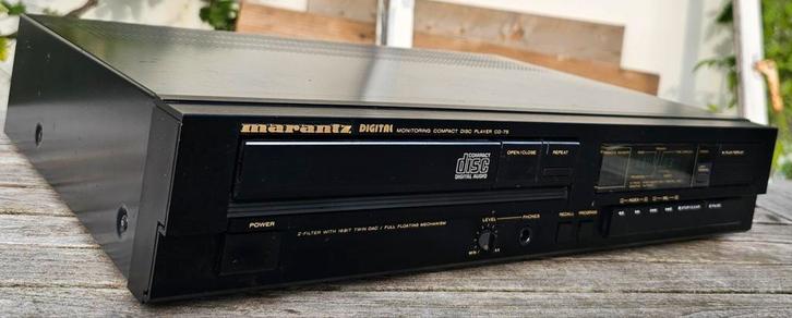 Marantz CD75 vintage swingarm CDM2 TDA1541S1 izgst, garantie, Audio, Tv en Foto, Cd-spelers, Gebruikt, Marantz, Ophalen of Verzenden