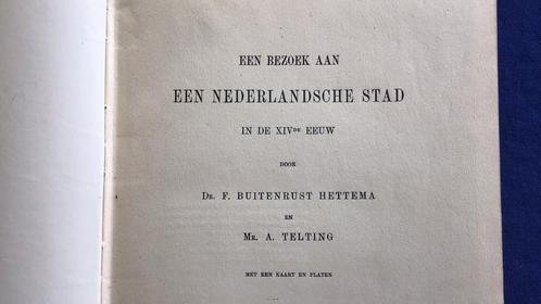 (Deventer) Een Nederlandsche stad in de XIVde eeuw, Boeken, Geschiedenis | Vaderland, Gelezen, 14e eeuw of eerder, Ophalen of Verzenden