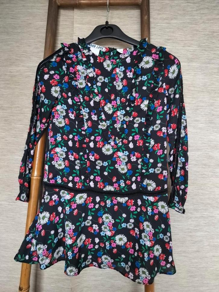 NIEUW! NIK&NIK jurk maat 140, Kleding | Dames, Jurken, Zo goed als nieuw, Zwart, Boven de knie, Ophalen of Verzenden