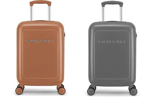 ✅ SUITSUIT Natura koffer Handbagage Set 55 cm 2 Delig  NIEUW, Sieraden, Tassen en Uiterlijk, Koffers, Nieuw, Hard kunststof, 50 tot 60 cm
