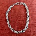 Armband, Ophalen of Verzenden, Nieuw, Zilver, Staal