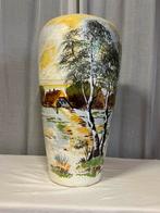 Vintage vloervaas West Germany Scheurich NU 29,95, Antiek en Kunst, Ophalen of Verzenden