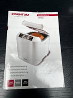 Broodbak brood bak machine broodmachine Inventum, Witgoed en Apparatuur, Broodbakmachines, Zo goed als nieuw, 400 tot 800 gram deeg