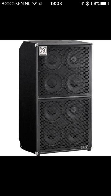 Ampeg SVT810HP High Performance + professionele flightcase beschikbaar voor biedingen