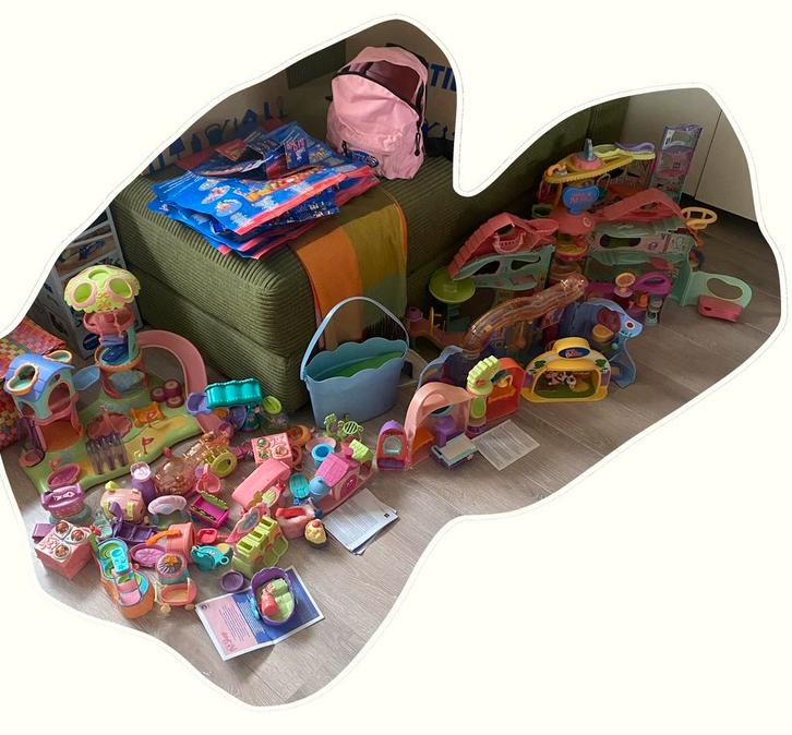 Littlest Pet Shop verzameling (zie omschrijving), Verzamelen, Poppetjes en Figuurtjes, Zo goed als nieuw, Ophalen