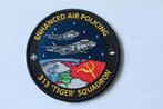 patch 313  sqn  estonia  2024-2025  (1), Verzenden, Luchtmacht, Nederland, Embleem of Badge