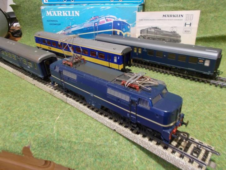 Marklin NS 1200 1219 3051 OVP Boekje Verzenden kan ook, Hobby en Vrije tijd, Modeltreinen | H0, Gebruikt, Locomotief, Wisselstroom