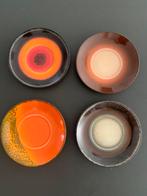 HKliving 70's Schotels - Set van 4 - Roasts, Huis en Inrichting, Keuken | Servies, Keramiek, Nieuw, Ophalen of Verzenden, Overige stijlen