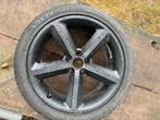 Audi A6 C6 Zwarte Ronal Reserve Velg 18 inch, Ophalen, 18 inch, Velg(en), Winterbanden