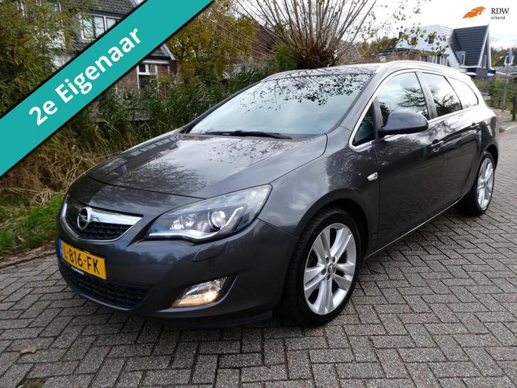 Opel Astra Sports Tourer 1.4 Turbo Sport 140pk 2e eig. Histo, Auto's, Opel, Bedrijf, Te koop, Astra, ABS, Airbags, Airconditioning