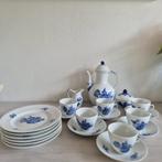 Royal Copenhagen Blue Braided Flower 23-Delige Koffieset, Ophalen of Verzenden