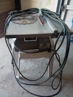 Tafelcirkelzaagmachine met extra cirkelzaagblad en verlengsn, Ophalen of Verzenden, Gebruikt, 1200 watt of meer, 30 tot 70 mm