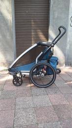 Gebruikte Thule Cross-aanhangwagen (een persoons) turkoois, Ophalen, Gebruikt, Opvouwbaar, 20 tot 40 kg