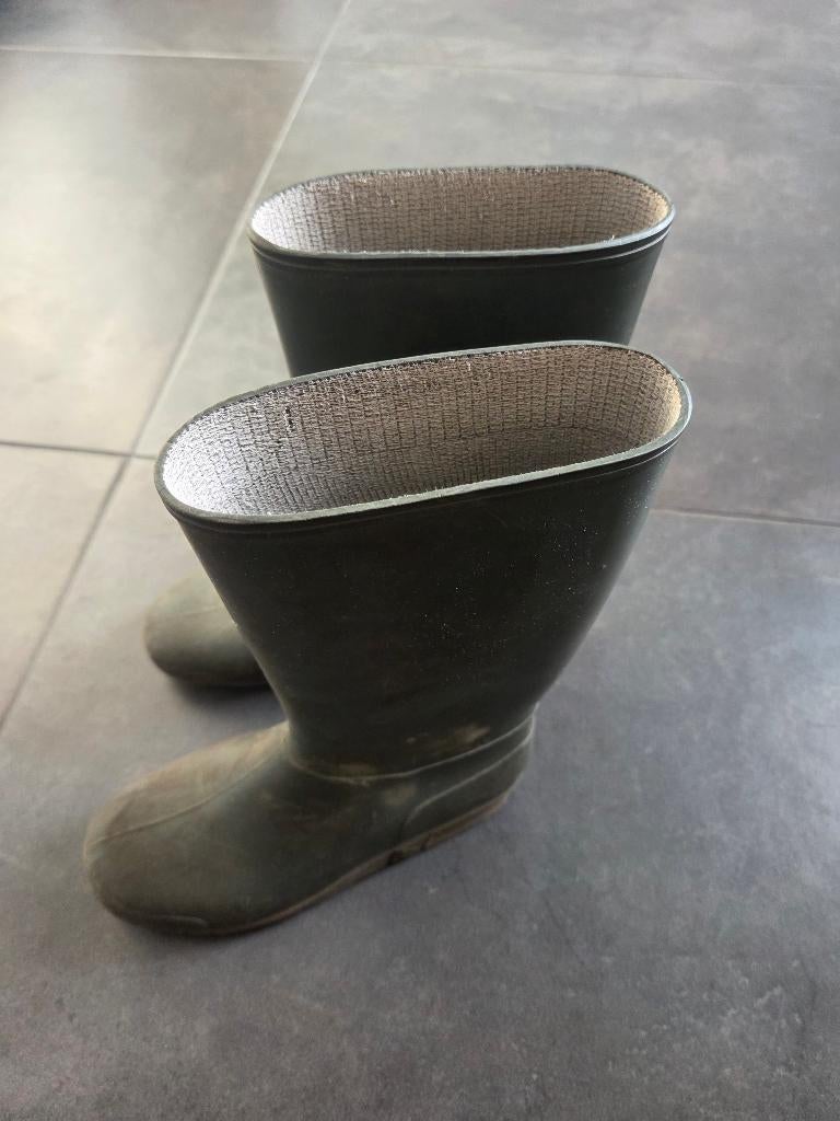 Regenlaarzen groen mt 33, Jongen of Meisje, Ophalen of Verzenden, Laarzen, Zo goed als nieuw