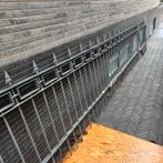 Hekwerk gegalvaniseerd staal - 5.5 meter, Ophalen of Verzenden, Gebruikt, IJzer, Spijlenhekwerk