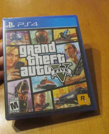 NIEUW - GRAND THEFT AUTO 5 – GTA V (PS4)