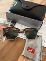 Ray-Ban Clubmaster Classic - Zo goed als nieuw!, Ophalen, Zonnebril, Bruin, Zo goed als nieuw