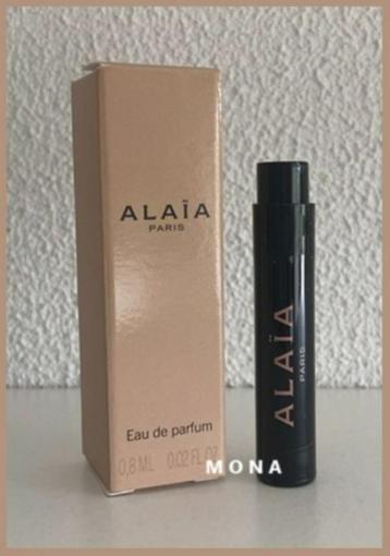 Alaïa niche parfum sample proefje tester monster beschikbaar voor biedingen