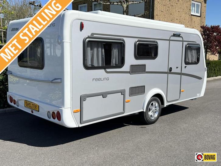 Eriba Feeling 425 Nieuw ongebruikt bj 2024, Caravans en Kamperen, Caravans, Bedrijf, tot en met 3, 1000 - 1250 kg, Standaardzit