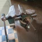 Bankschroef, verstelbaar, Ophalen of Verzenden, Gebruikt, Gereedschap of Toebehoren