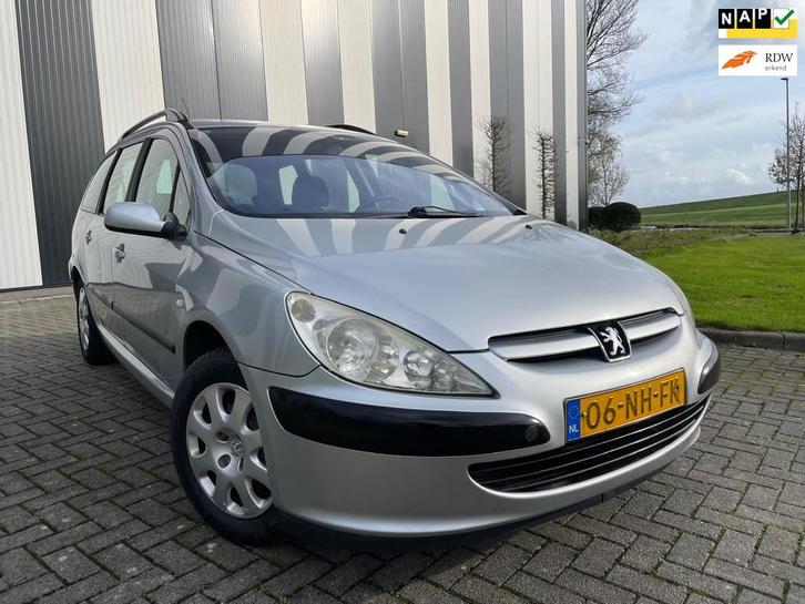 Peugeot 307 Break 1.6-16V XS Automaat Nw APK-Airco-Cruise-El, Auto's, Peugeot, Bedrijf, Te koop, ABS, Airbags, Airconditioning