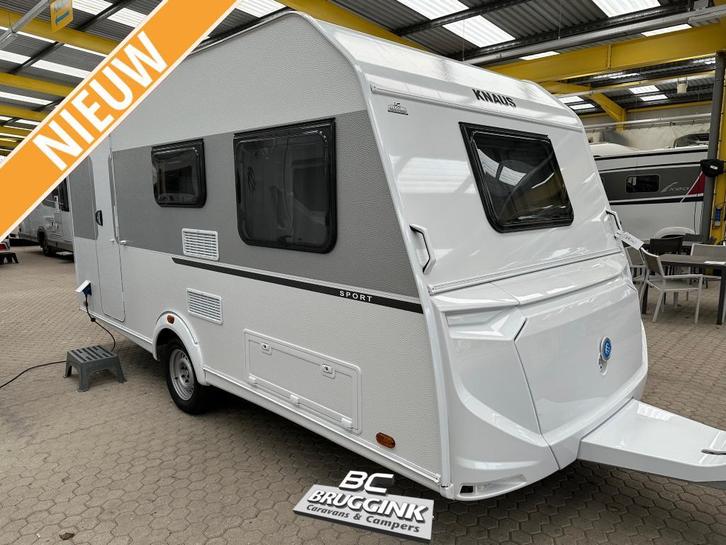 Knaus Sport 420 QD NIEUW!, Caravans en Kamperen, Caravans, tot en met 4, Treinzit, Knaus, Dwarsbed, Overige typen, 5 tot 6 meter