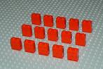 L067 Bouwstenen 1x2 en 2 hoog rood 15 st., Ophalen of Verzenden, Nieuw, Losse stenen, Lego