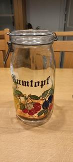 Rumtopf, Ophalen of Verzenden, Zo goed als nieuw, Glas, Overige typen