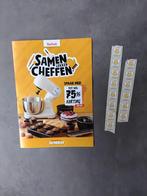 14 Samen cheffen bakzegels Jumbo, Jumbo, Ophalen of Verzenden